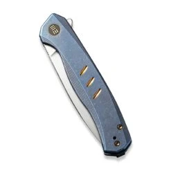 WEKNIFE Seer Flipper Knife Titanium Handle (3.48" CPM 20CV Blade) WE20015-2 -WE KNIFE Sales weknife seer flipper knife titanium handle 348 cpm 20cv blade we20015 2 419886