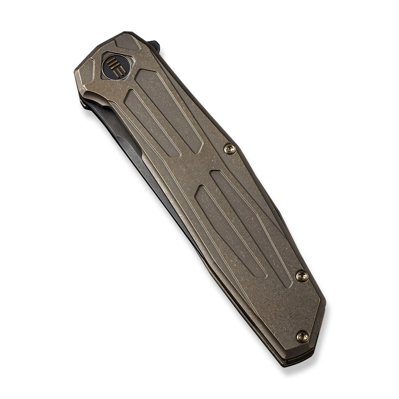 WEKNIFE Shadowfire Flipper Knife Titanium Handle (3.97" CPM 20CV Blade) WE22035-3 8 WEKNIFE Shadowfire Flipper Knife Titanium Handle (3.97" CPM 20CV Blade) WE22035-3 - Image 6