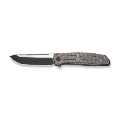 WEKNIFE Shadowfire Flipper Knife Titanium Handle (3.97" CPM 20CV Blade) WE22035-4 14 WEKNIFE Shadowfire Flipper Knife Titanium Handle (3.97" CPM 20CV Blade) WE22035-4 -WE KNIFE Sales weknife shadowfire flipper knife tiger stripe pattern flamed titanium handle 397 black stonewashed cpm 20cv blade satin flat we22035 4 594161