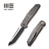 WEKNIFE Shadowfire Flipper Knife Titanium Handle (3.97" CPM 20CV Blade) WE22035-4 -WE KNIFE Sales weknife shadowfire flipper knife tiger stripe pattern flamed titanium handle 397 black stonewashed cpm 20cv blade satin flat we22035 4 768672