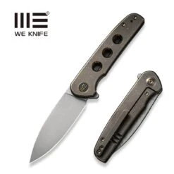 WEKNIFE Shakan Flipper Knife Titanium Handle (2.97" CPM 20CV Blade) WE20052B-2