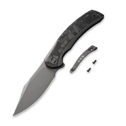 WEKNIFE Snick Flipper Knife Titanium Handle With Carbon Fiber Inlay (3.47" CPM 20CV Blade) WE19022F-2 19 WEKNIFE Snick Flipper Knife Titanium Handle With Carbon Fiber Inlay (3.47" CPM 20CV Blade) WE19022F-2 -WE KNIFE Sales weknife snick flipper knife titanium handle with carbon fiber inlay 347 cpm 20cv blade we19022f 2 128888