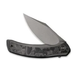 WEKNIFE Snick Flipper Knife Titanium Handle With Carbon Fiber Inlay (3.47" CPM 20CV Blade) WE19022F-2 14 WEKNIFE Snick Flipper Knife Titanium Handle With Carbon Fiber Inlay (3.47" CPM 20CV Blade) WE19022F-2 -WE KNIFE Sales weknife snick flipper knife titanium handle with carbon fiber inlay 347 cpm 20cv blade we19022f 2 171199