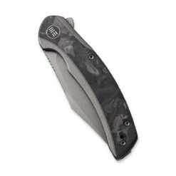 WEKNIFE Snick Flipper Knife Titanium Handle With Carbon Fiber Inlay (3.47" CPM 20CV Blade) WE19022F-2 15 WEKNIFE Snick Flipper Knife Titanium Handle With Carbon Fiber Inlay (3.47" CPM 20CV Blade) WE19022F-2 -WE KNIFE Sales weknife snick flipper knife titanium handle with carbon fiber inlay 347 cpm 20cv blade we19022f 2 629553