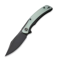 WEKNIFE Snick Flipper Knife Titanium Handle With G10 Inlay (3.47" CPM 20CV Blade) WE19022F-4 -WE KNIFE Sales weknife snick flipper knife titanium handle with g10 inlay 347 cpm 20cv blade we19022f 4 904386