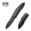 WEKNIFE Solid Flipper Knife Titanium Handle (3.88" CPM 20CV Blade) WE22028-5 -WE KNIFE Sales weknife solid flipper knife black stonewashed with etching pattern titanium integral handle 388 black stonewashed with etching pattern cpm 20cv blade we22028 5 806330