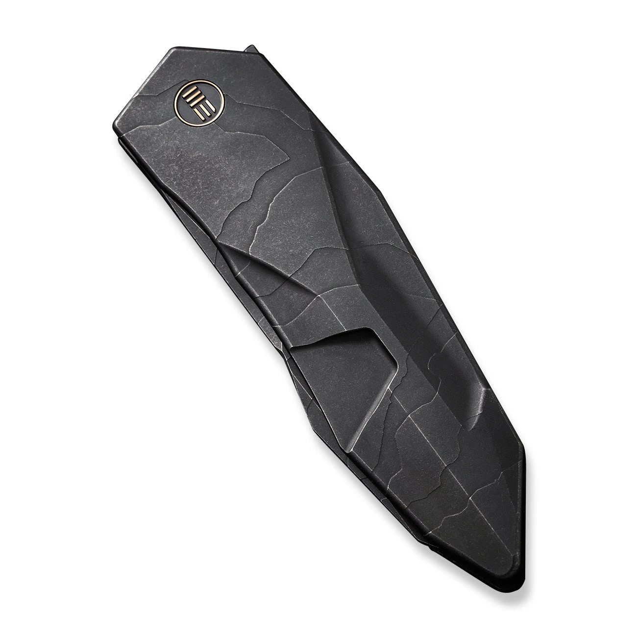 WEKNIFE Solid Flipper Knife Titanium Handle (3.88" CPM 20CV Blade) WE22028-5 9 WEKNIFE Solid Flipper Knife Titanium Handle (3.88" CPM 20CV Blade) WE22028-5 - Image 7