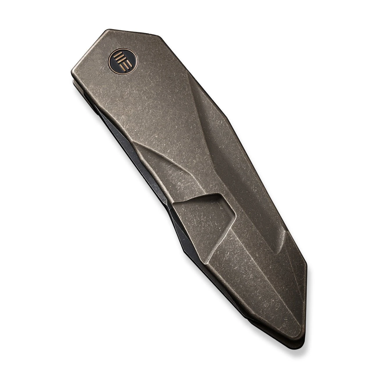 WEKNIFE Solid Flipper Knife Titanium Handle (3.88" CPM 20CV Blade) WE22028-3 9 WEKNIFE Solid Flipper Knife Titanium Handle (3.88" CPM 20CV Blade) WE22028-3 - Image 7