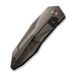 WEKNIFE Solid Flipper Knife Titanium Handle (3.88" CPM 20CV Blade) WE22028-3 22 WEKNIFE Solid Flipper Knife Titanium Handle (3.88" CPM 20CV Blade) WE22028-3 -WE KNIFE Sales weknife solid flipper knife bronze titanium integral handle 388 black stonewashed cpm 20cv blade we22028 3 809764