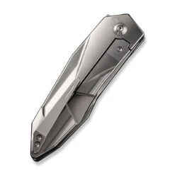 WEKNIFE Solid Flipper Knife Titanium Handle (3.88" CPM 20CV Blade) WE22028-2 22 WEKNIFE Solid Flipper Knife Titanium Handle (3.88" CPM 20CV Blade) WE22028-2 -WE KNIFE Sales weknife solid flipper knife polished bead blasted titanium integral handle 388 polished bead blasted cpm 20cv blade we22028 2 277337