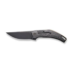 WEKNIFE Speedliner Flipper Knife Shredded Carbon Fiber Handle (3.39" Black Stonewashed CPM 20CV Blade) WE22045B-2 -WE KNIFE Sales weknife speedliner flipper knife shredded carbon fiber handle 339 black stonewashed cpm 20cv blade we22045b 2 775687