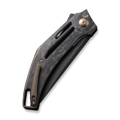 WEKNIFE Speedliner Flipper Knife Shredded Carbon Fiber Handle (3.39" Black Stonewashed CPM 20CV Blade) WE22045B-2 -WE KNIFE Sales weknife speedliner flipper knife shredded carbon fiber handle 339 black stonewashed cpm 20cv blade we22045b 2 780920