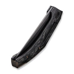 WEKNIFE Speedliner Flipper Knife Shredded Carbon Fiber Handle (3.39" Black Stonewashed CPM 20CV Blade) WE22045B-2 -WE KNIFE Sales weknife speedliner flipper knife shredded carbon fiber handle 339 black stonewashed cpm 20cv blade we22045b 2 994306