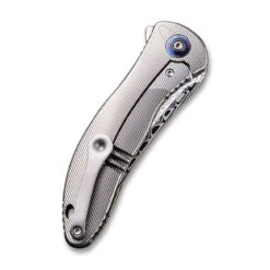 WEKNIFE Synergy2 Flipper Knife Titanium Integral Handle (3.49" Hakkapella Damasteel Blade) 912DS-1 -WE KNIFE Sales weknife synergy2 flipper knife titanium integral handle 349 hakkapella damasteel blade 912ds 1 897852