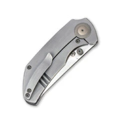 WEKNIFE Thug Thumb Stud Knife Titanium Handle (2.69" CPM 20CV Blade) 2103A -WE KNIFE Sales weknife thug thumb stud knife titanium handle 269 cpm 20cv blade 2103a 736356
