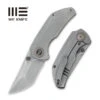 WEKNIFE Thug Thumb Stud Knife Titanium Handle (2.69" CPM 20CV Blade) 2103B -WE KNIFE Sales weknife thug thumb stud knife titanium handle 269 cpm 20cv blade 2103b 800201