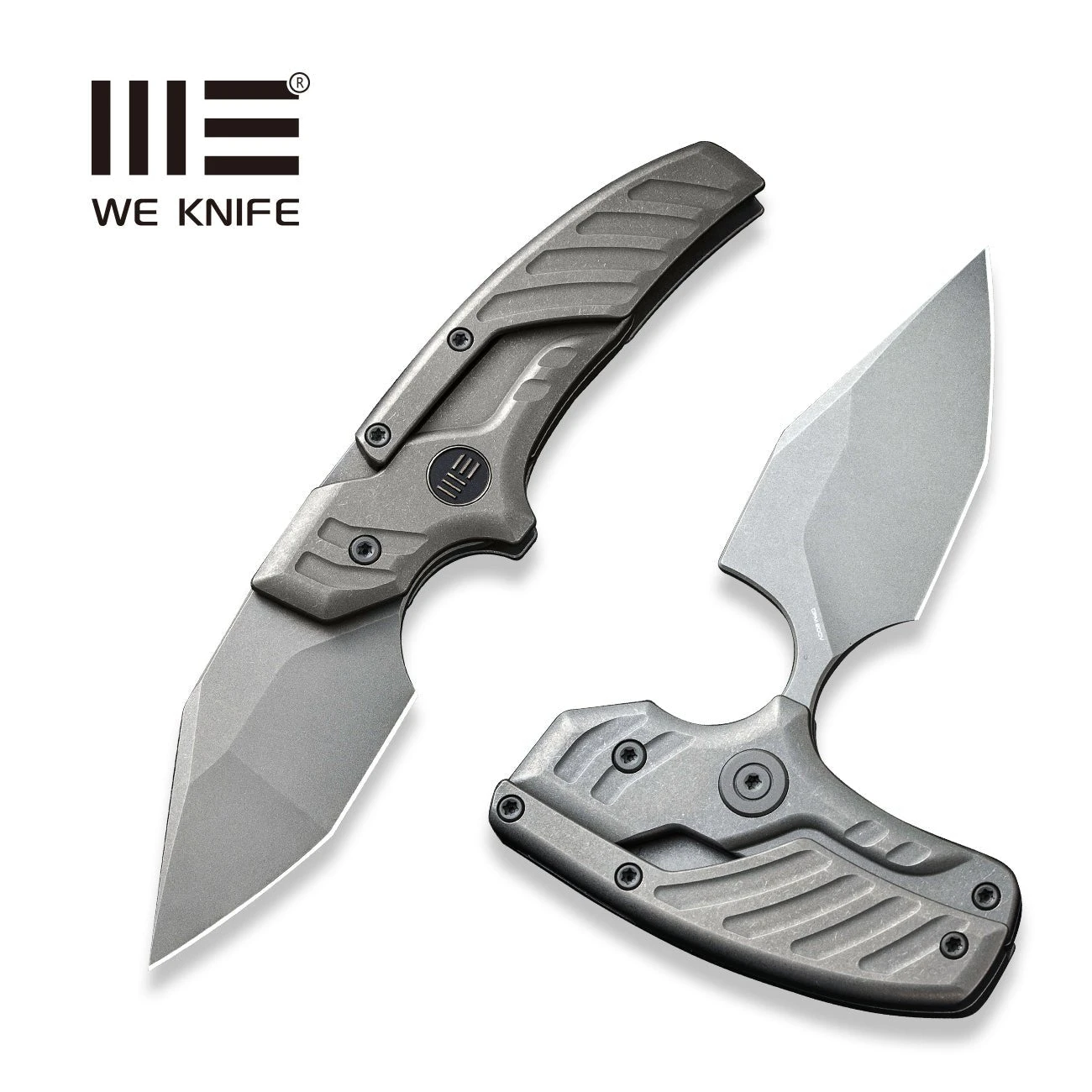 WEKNIFE Typhoeus Adjustable Fixed Blade Knife Titanium Handle (2.27" CPM 20CV Blade) WE21036B-2 3 WEKNIFE Typhoeus Adjustable Fixed Blade Knife Titanium Handle (2.27" CPM 20CV Blade) WE21036B-2
