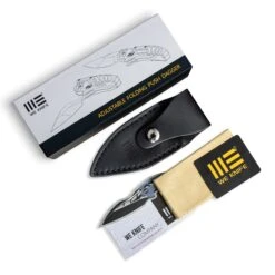 WEKNIFE Typhoeus Adjustable Fixed Blade Knife Titanium Handle (2.27" CPM 20CV Blade) WE21036B-3 -WE KNIFE Sales weknife typhoeus adjustable fixed blade knife titanium handle 227 cpm 20cv blade we21036b 3 605620