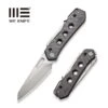 WEKNIFE Vision R Manual Thumb Knife Titanium Handle (3.54" CPM 20CV Blade) WE21031-6 -WE KNIFE Sales weknife vision r manual thumb knife tiger stripe pattern flamed titanium handle 354 silver bead blasted cpm 20cv blade we21031 6 151450