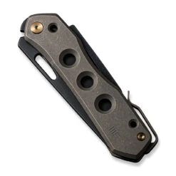 WEKNIFE Vision R Manual Thumb Knife Titanium Handle (3.54" CPM 20CV Blade) WE21031-4 -WE KNIFE Sales weknife vision r manual thumb knife titanium handle 354 cpm 20cv blade we21031 4 370994