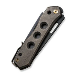 WEKNIFE Vision R Manual Thumb Knife Titanium Handle (3.54" CPM 20CV Blade) WE21031-4 -WE KNIFE Sales weknife vision r manual thumb knife titanium handle 354 cpm 20cv blade we21031 4 488952