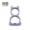 WEKNIFE WE Cat Titanium Material Collectible Knuckle With S/S Bead Chain A-07B 1 WEKNIFE WE Cat Titanium Material Collectible Knuckle With S/S Bead Chain A-07B -WE KNIFE Sales weknife we cat titanium material collectible knuckle with ss bead chain a 07b 309068