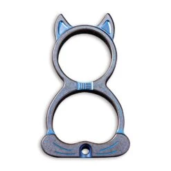 WEKNIFE WE Cat Titanium Material Collectible Knuckle With S/S Bead Chain A-07C -WE KNIFE Sales weknife we cat titanium material collectible knuckle with ss bead chain a 07c 686814