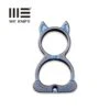 WEKNIFE WE Cat Titanium Material Collectible Knuckle With S/S Bead Chain A-07C -WE KNIFE Sales weknife we cat titanium material collectible knuckle with ss bead chain a 07c 748607