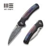 WEKNIFE Ziffius Flipper & Thumb Stud & Button Lock Knife Titanium Handle (3.7" Damasteel Blade) WE22024D-DS1 1 WEKNIFE Ziffius Flipper & Thumb Stud & Button Lock Knife Titanium Handle (3.7" Damasteel Blade) WE22024D-DS1 -WE KNIFE Sales weknife ziffius button lock knife black titanium handle with flamed titanium integral spacer 37 hakkapella damasteel blade we22024d ds1 633385
