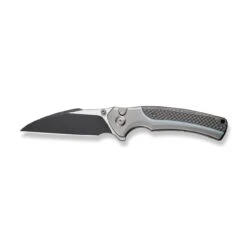 WEKNIFE Ziffius Flipper & Thumb Stud & Button Lock Knife Titanium Handle With Carbon Fiber Integral Spacer (3.7" CPM 20CV Blade) WE22024A-1 14 WEKNIFE Ziffius Flipper & Thumb Stud & Button Lock Knife Titanium Handle With Carbon Fiber Integral Spacer (3.7" CPM 20CV Blade) WE22024A-1 -WE KNIFE Sales weknife ziffius button lock knife gray titanium handle with twill carbon fiber integral spacer 37 black stonewashed cpm 20cv blade we22024a 1 977636