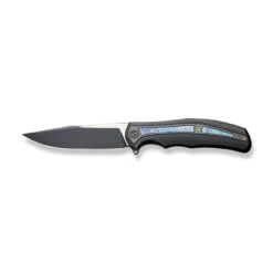 WEKNIFE Zonda Flipper Knife Titanium Handle With Carbon Fiber (4.05" CPM 20CV Blade) WE22016-1 14 WEKNIFE Zonda Flipper Knife Titanium Handle With Carbon Fiber (4.05" CPM 20CV Blade) WE22016-1 -WE KNIFE Sales weknife zonda flipper knife black titanium handle with twill carbon fiber flamed titanium inlay 405 black stonewashed cpm 20cv blade satin flat we22016 1 348548