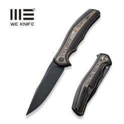 WEKNIFE Zonda Flipper Knife Titanium Handle With Carbon Fiber (4.05" CPM 20CV Blade) WE22016-3