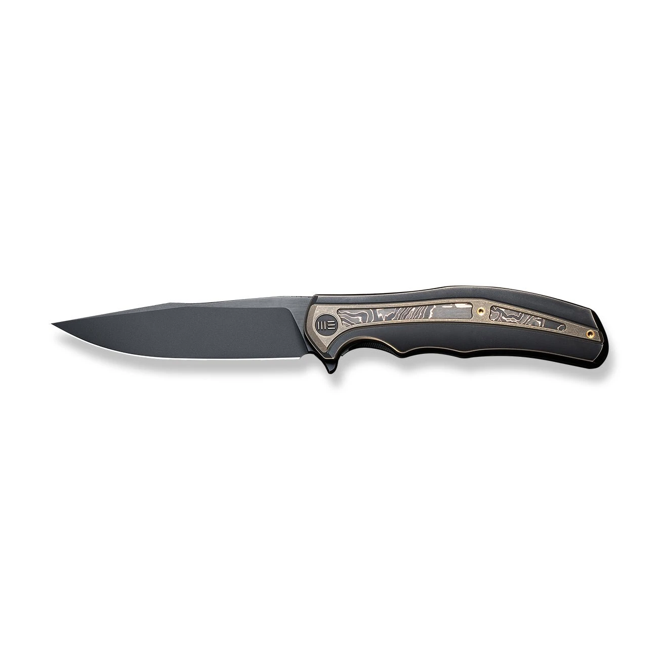 WEKNIFE Zonda Flipper Knife Titanium Handle With Carbon Fiber (4.05" CPM 20CV Blade) WE22016-3 6 WEKNIFE Zonda Flipper Knife Titanium Handle With Carbon Fiber (4.05" CPM 20CV Blade) WE22016-3 - Image 4