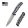 WEKNIFE Zonda Flipper Knife Titanium Handle With Carbon Fiber (4.05" CPM 20CV Blade) WE22016-4 1 WEKNIFE Zonda Flipper Knife Titanium Handle With Carbon Fiber (4.05" CPM 20CV Blade) WE22016-4 -WE KNIFE Sales weknife zonda flipper knife gray hand rubbed titanium handle with blue titanium marble carbon fiber inlay 405 gray hand rubbed cpm 20cv blade we22016 4 636846
