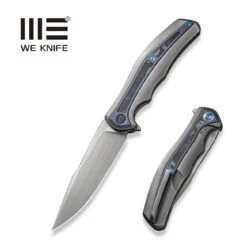 WEKNIFE Zonda Flipper Knife Titanium Handle With Carbon Fiber (4.05" CPM 20CV Blade) WE22016-4