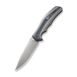 WEKNIFE Zonda Flipper Knife Titanium Handle With Carbon Fiber (4.05" CPM 20CV Blade) WE22016-4 14 WEKNIFE Zonda Flipper Knife Titanium Handle With Carbon Fiber (4.05" CPM 20CV Blade) WE22016-4 -WE KNIFE Sales weknife zonda flipper knife gray hand rubbed titanium handle with blue titanium marble carbon fiber inlay 405 gray hand rubbed cpm 20cv blade we22016 4 904060